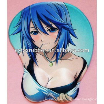 fairy tail lucy sexy girl gel breast mouse pad,cute wrist rest mouse pad,breast girl breast rest mouse pad